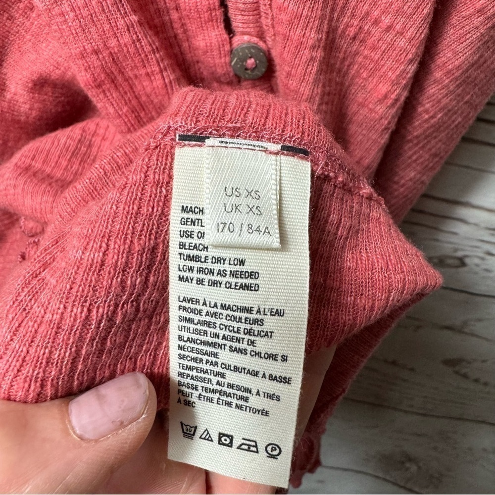 NWT We the Free Free People Rosetta Dream Weaver Tank V-Neck XS - Picture 7 of 8